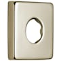 Delta Square Shower Arm Flange Brilliance Polished Nickel